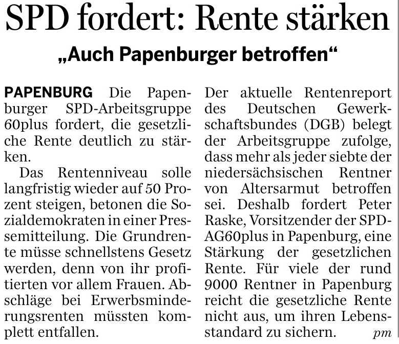 200217 Ems-Zeitung Renten st�rken